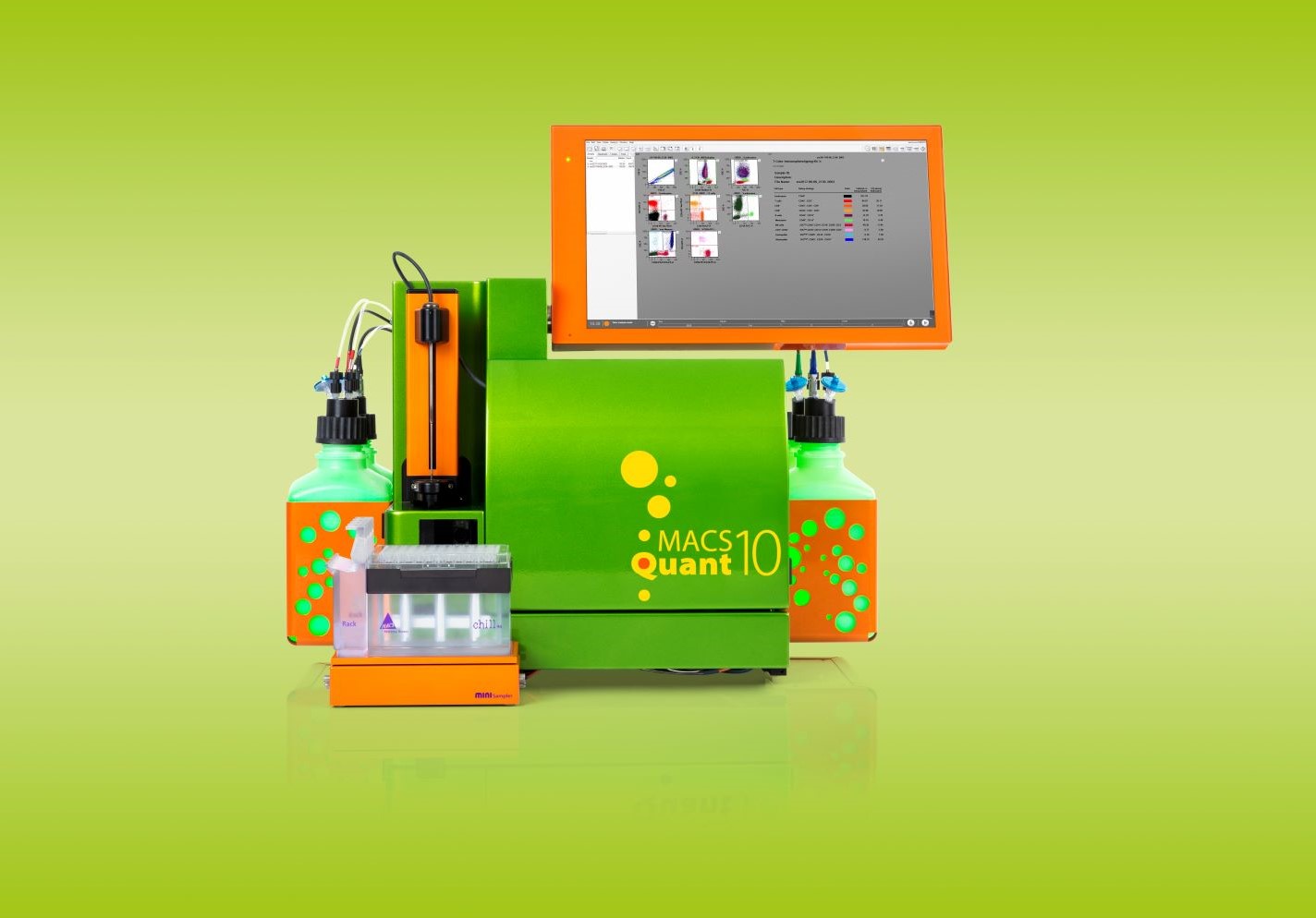 Cytometer: MACSQuant 10 Flow Cytometer – FluoroFinder