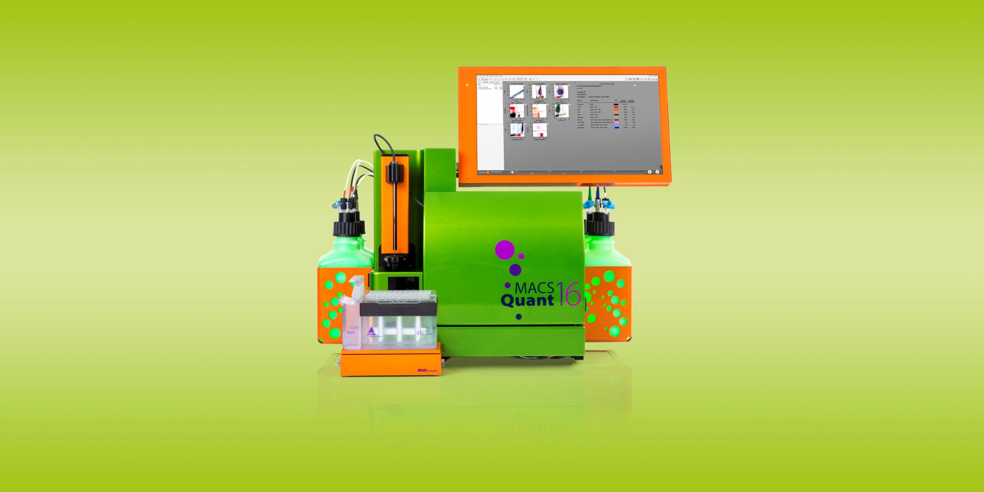 Cytometer: MACSQuant Analyzer 16 Flow Cytometer – FluoroFinder