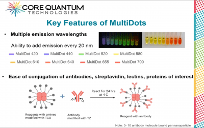 Core Quantum Reagents in Spectral Flow Cytometry