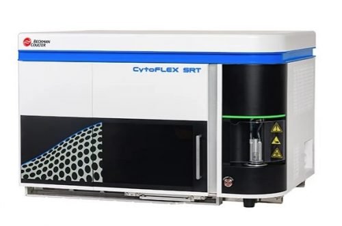 The CytoFLEX SRT Benchtop Cell Sorter.